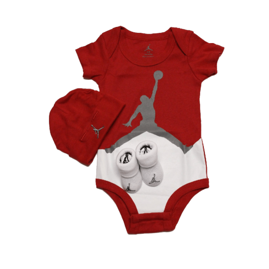 Air-Jordan-Baby-infant-3Pcs-sets-bodysuit-layette-oneies